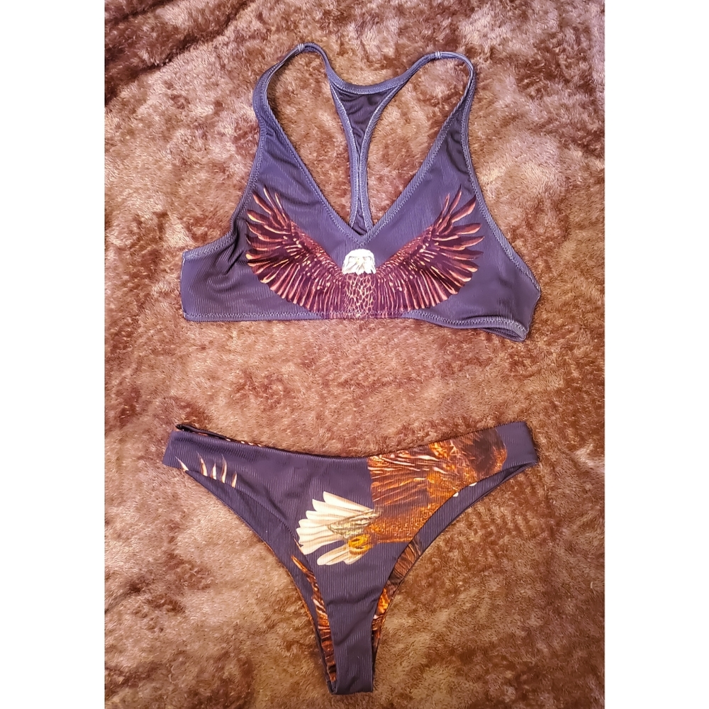 Chic Nation Eagle Bikini